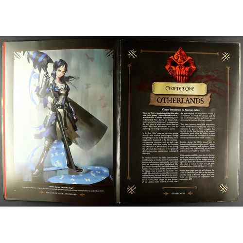 20 - BOOK - THE ART OF ALICE: OTHERLANDS by Spicy Horse with introduction by American Mcgee. Hardcover. S... 