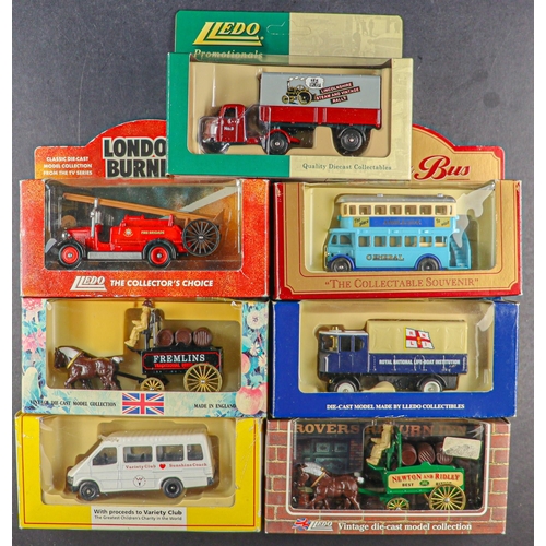 145 - LLEDO CARS AND VANS. Approximately 110 individual models and 8 box sets. Includes Promotionals, Prom... 