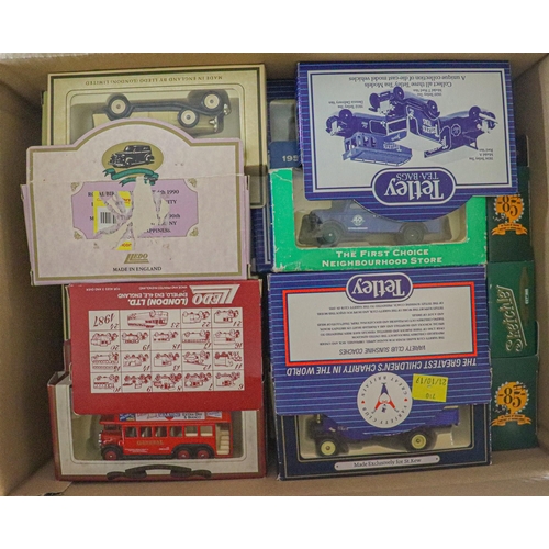 145 - LLEDO CARS AND VANS. Approximately 110 individual models and 8 box sets. Includes Promotionals, Prom... 