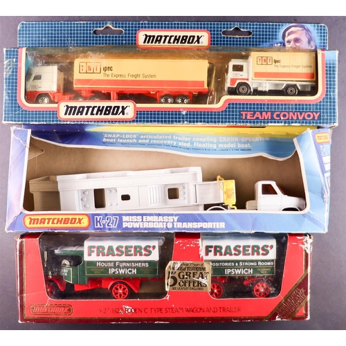 152 - MATCHBOX - CARS AND TRUCKS. 40 models. Mainly the Yesteryear Series. All boxed. Faults to some of th... 