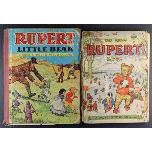 172 - RUPERT ANNUALS 1950s ONWARDS and some other Rupert related material. Some duplication. Condition var... 