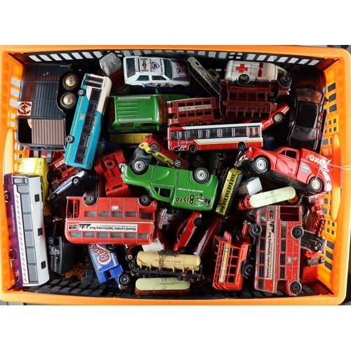 200 - VARIOUS CARS AND VEHICLES. Includes Britains, Burago, Lone Star, Disney, Lleda, Welly, and Maisto. O... 