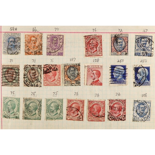 104 - ICELAND TO ROMANIA COLLECTION of 1860's-1980's mint & used stamps includes Italy, Monaco, Netherland... 