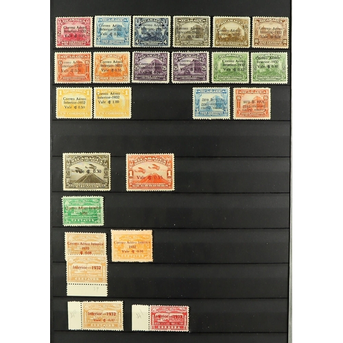 1044 - NICARAGUA 1869 - 1971 COLLECTION of chiefly mint stamps, sets, miniature sheets in 2 stock books inc... 