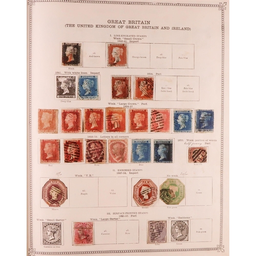 109 - 1840-1940's OLD WORLD COLLECTION in Ideal album volume I for the issues to 1914 with some later issu... 