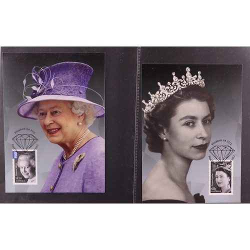 111 - 2012 DIAMOND JUBILEE OF QUEEN ELIZABETH II WORLD COLLECTION in six volumes, includes never hinged mi... 