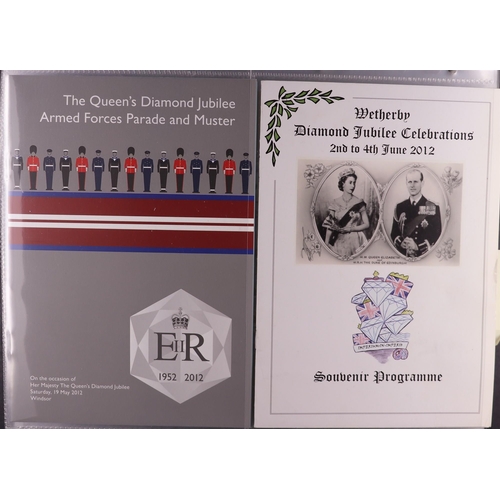 111 - 2012 DIAMOND JUBILEE OF QUEEN ELIZABETH II WORLD COLLECTION in six volumes, includes never hinged mi... 