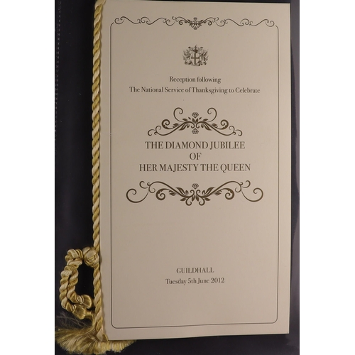 111 - 2012 DIAMOND JUBILEE OF QUEEN ELIZABETH II WORLD COLLECTION in six volumes, includes never hinged mi... 