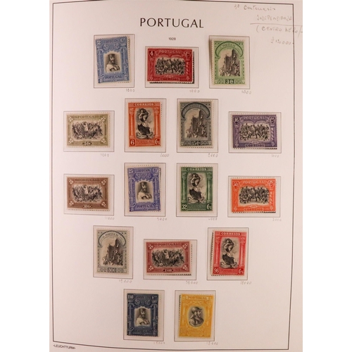 1114 - PORTUGAL 1924-2006 COMPREHENSIVE NEVER HINGED MINT COLLECTION in three hingeless Lighthouse albums, ... 