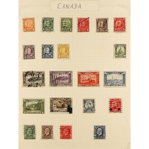 117 - COMMONWEALTH mint & used collection in album of British America, Atlantic & Caribbean Islands, incl ... 