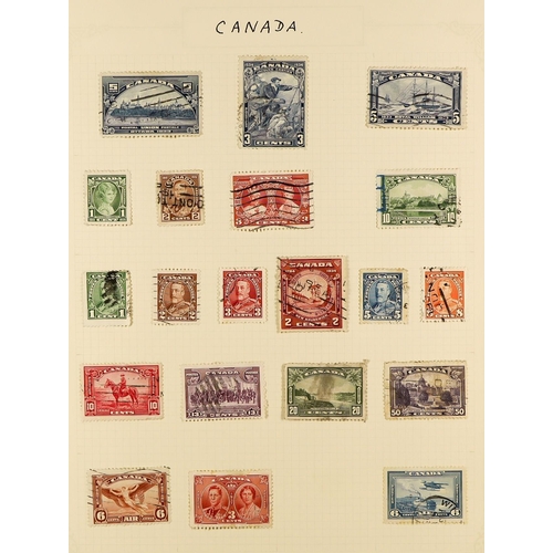 117 - COMMONWEALTH mint & used collection in album of British America, Atlantic & Caribbean Islands, incl ... 