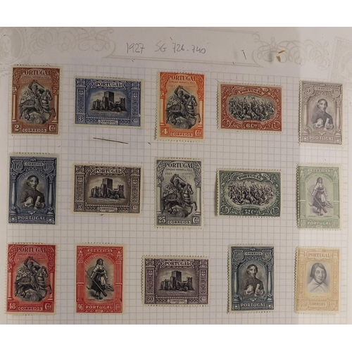 121 - EUROPE COLLECTION IN SCHAUBEK ALBUM 19th Century to 1950's mint & used, includes Albania 1938 Weddin... 