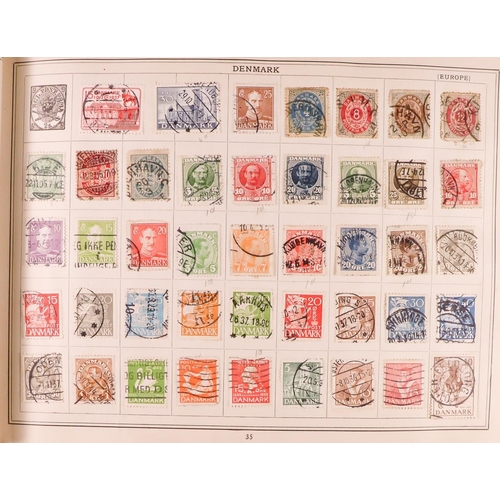 122 - FIVE OLD ALBUMS with world mint & used mostly 19th Century to 1960's stamps, includes two 1910's SG ... 