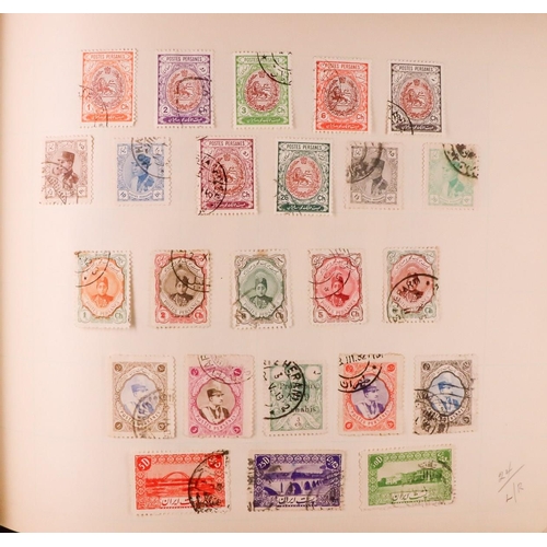 122 - FIVE OLD ALBUMS with world mint & used mostly 19th Century to 1960's stamps, includes two 1910's SG ... 