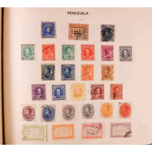 122 - FIVE OLD ALBUMS with world mint & used mostly 19th Century to 1960's stamps, includes two 1910's SG ... 