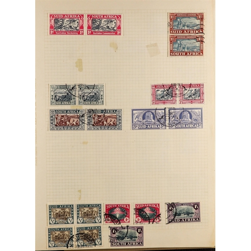 1225 - SOUTH AFRICA 1910 - 1975 COLLECTION of many 100's mint & used stamps (+ few covers) in album, includ... 