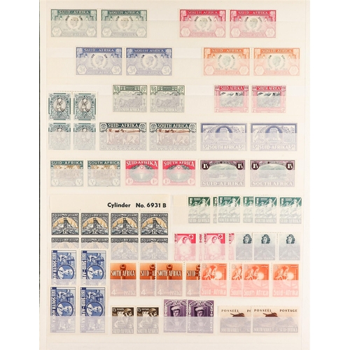 1228 - SOUTH AFRICA 1933 - 1963 COLLECTION of many 100's mint / never hinged mint stamps near- complete wit... 