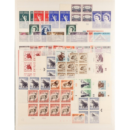 1228 - SOUTH AFRICA 1933 - 1963 COLLECTION of many 100's mint / never hinged mint stamps near- complete wit... 