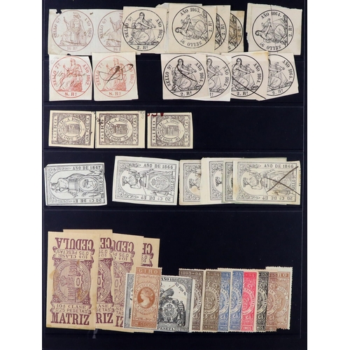 1244 - SPAIN 1850-1985 COLLECTION in two Scott's Speciality albums, mint & used, includes various 'back of ... 