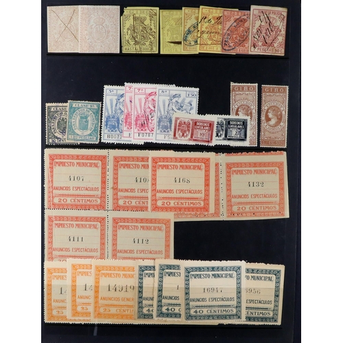 1244 - SPAIN 1850-1985 COLLECTION in two Scott's Speciality albums, mint & used, includes various 'back of ... 