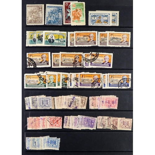 1244 - SPAIN 1850-1985 COLLECTION in two Scott's Speciality albums, mint & used, includes various 'back of ... 