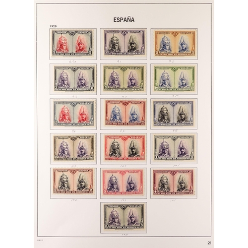 1248 - SPAIN 1926 - 1939 NEVER HINGED MINT COLLECTION of postage & commemorative issues, note 1928 Catacomb... 