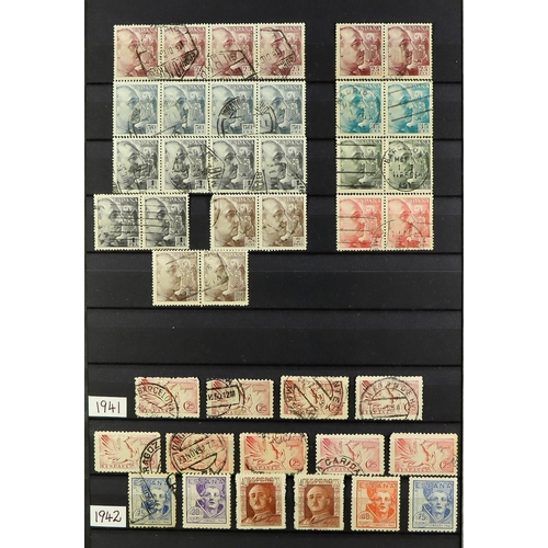 1249 - SPAIN 1939 - 1980 COLLECTION in album of mint & used in 2 stock books, loads of sets (often mint + u... 