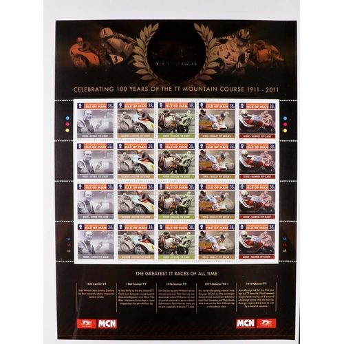 126 - WORLD ASSEMBLY in two cartons, includes New Zealand 1998 Stamp Centenary sheetlets of 25 sets in spe... 