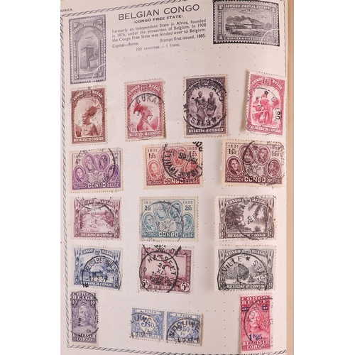 127 - WORLD CARTON All periods mint & used stamps & covers in eleven albums/stockbooks, includes Belgian C... 