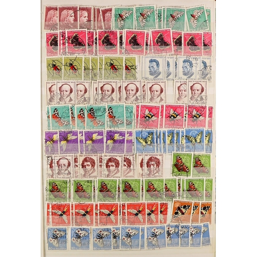 1286 - SWITZERLAND PRO JUVENTUTE 1913 - 2000 mint and used accumulation with duplication, chiefly complete ... 