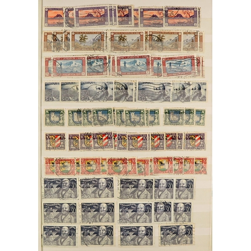 1286 - SWITZERLAND PRO JUVENTUTE 1913 - 2000 mint and used accumulation with duplication, chiefly complete ... 