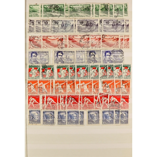 1286 - SWITZERLAND PRO JUVENTUTE 1913 - 2000 mint and used accumulation with duplication, chiefly complete ... 