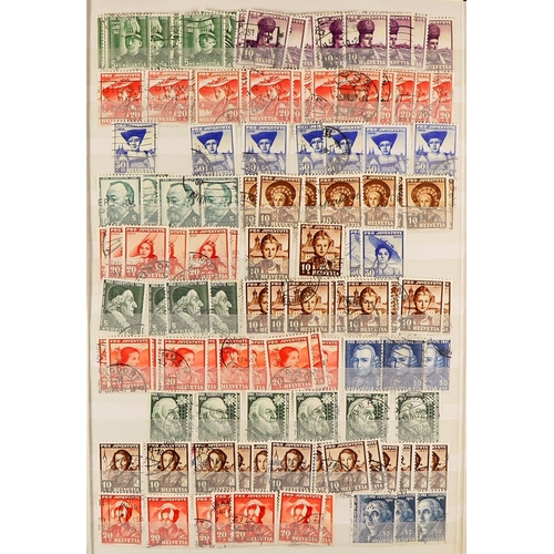 1286 - SWITZERLAND PRO JUVENTUTE 1913 - 2000 mint and used accumulation with duplication, chiefly complete ... 