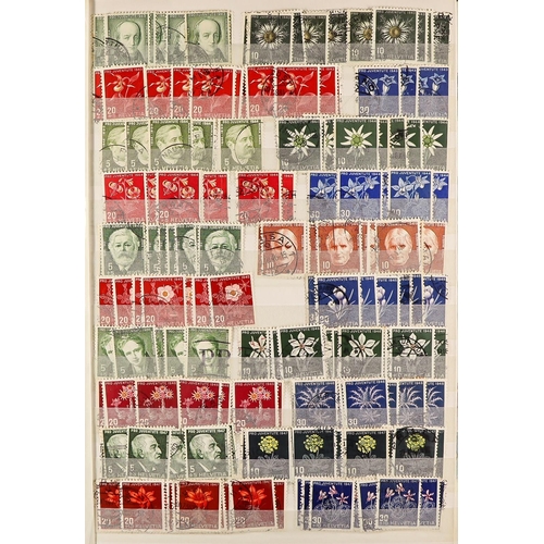 1286 - SWITZERLAND PRO JUVENTUTE 1913 - 2000 mint and used accumulation with duplication, chiefly complete ... 