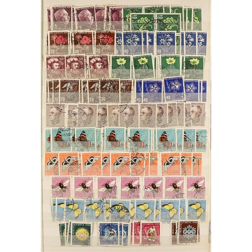 1286 - SWITZERLAND PRO JUVENTUTE 1913 - 2000 mint and used accumulation with duplication, chiefly complete ... 