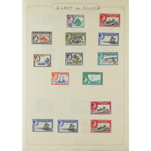 129 - 1937-1952 KGVI MINT COLLECTION in album, includes Falkland Is 1938-50 most vals to 2s6d, Great Brita... 