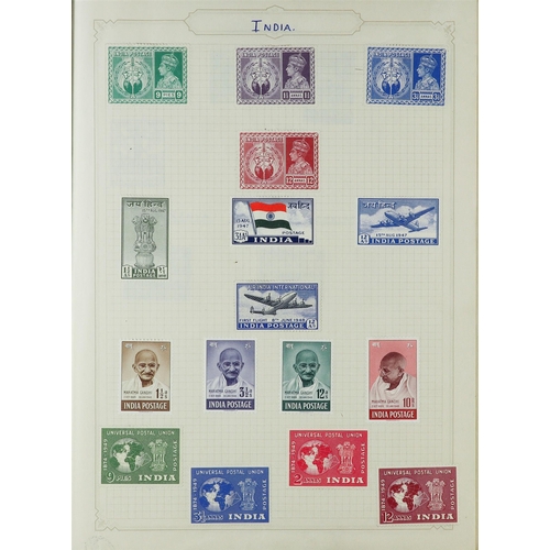 129 - 1937-1952 KGVI MINT COLLECTION in album, includes Falkland Is 1938-50 most vals to 2s6d, Great Brita... 