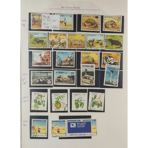 131 - WORLD COLLECTION IN 50+ VOLUMES Late 19th Century to 2000's mostly use stamps, we see Aden through t... 