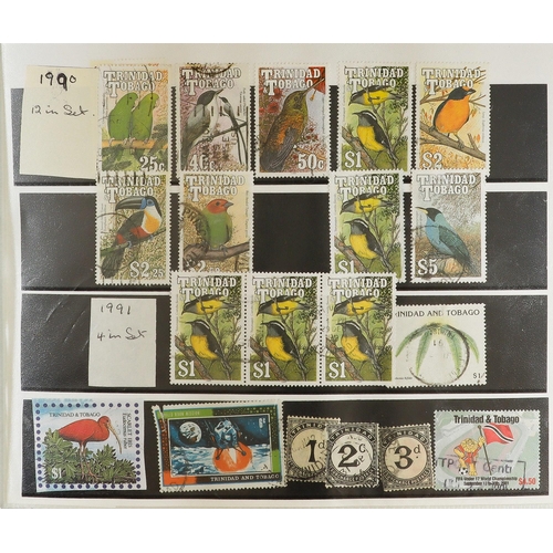 131 - WORLD COLLECTION IN 50+ VOLUMES Late 19th Century to 2000's mostly use stamps, we see Aden through t... 