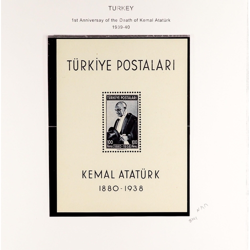 1316 - TURKEY 1922 - 1940 MINT COLLECTION collection on album pages, chiefly sets including some some never... 