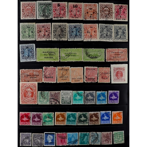 132 - WORLD RANGES All periods mint & used stamps in six volumes, includes Great Britain 1847-54 6d emboss... 