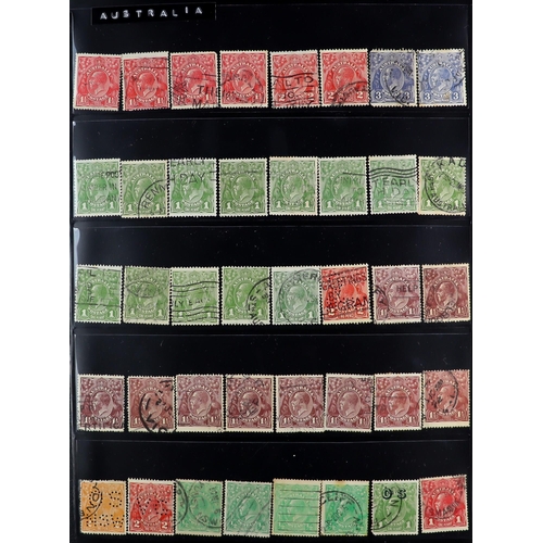 132 - WORLD RANGES All periods mint & used stamps in six volumes, includes Great Britain 1847-54 6d emboss... 