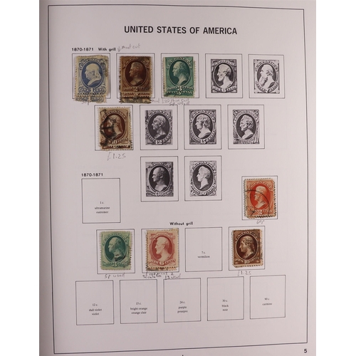 1324 - UNITED STATES 1857-1959 USED COLLECTION in Davo album, includes 1904 Louisiana set etc, plus additio... 