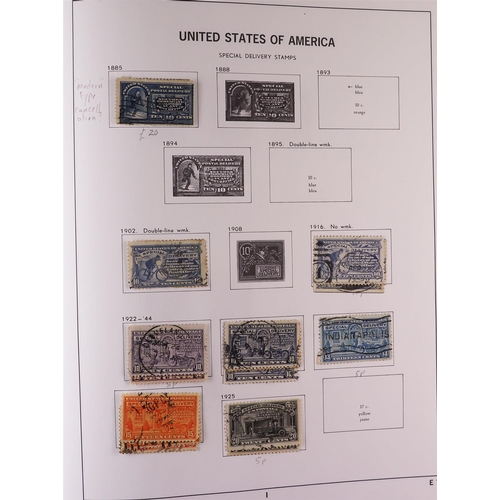 1324 - UNITED STATES 1857-1959 USED COLLECTION in Davo album, includes 1904 Louisiana set etc, plus additio... 