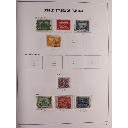 1324 - UNITED STATES 1857-1959 USED COLLECTION in Davo album, includes 1904 Louisiana set etc, plus additio... 