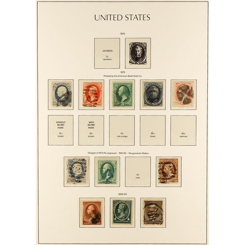 1325 - UNITED STATES 1861 - 1985 COLLECTION IN 7 LIGHTHOUSE ALBUMS of mint and used stamps, well-filled fro... 