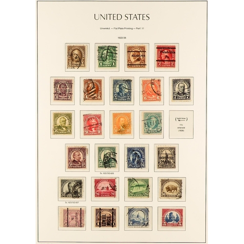 1325 - UNITED STATES 1861 - 1985 COLLECTION IN 7 LIGHTHOUSE ALBUMS of mint and used stamps, well-filled fro... 