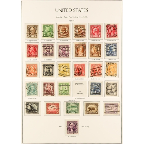 1325 - UNITED STATES 1861 - 1985 COLLECTION IN 7 LIGHTHOUSE ALBUMS of mint and used stamps, well-filled fro... 