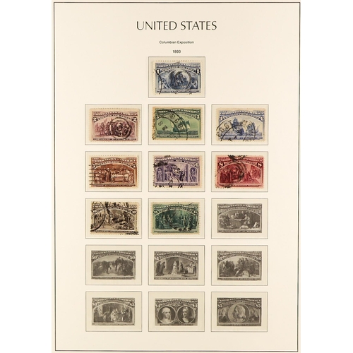 1325 - UNITED STATES 1861 - 1985 COLLECTION IN 7 LIGHTHOUSE ALBUMS of mint and used stamps, well-filled fro... 