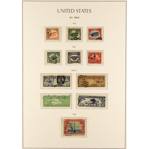 1325 - UNITED STATES 1861 - 1985 COLLECTION IN 7 LIGHTHOUSE ALBUMS of mint and used stamps, well-filled fro... 